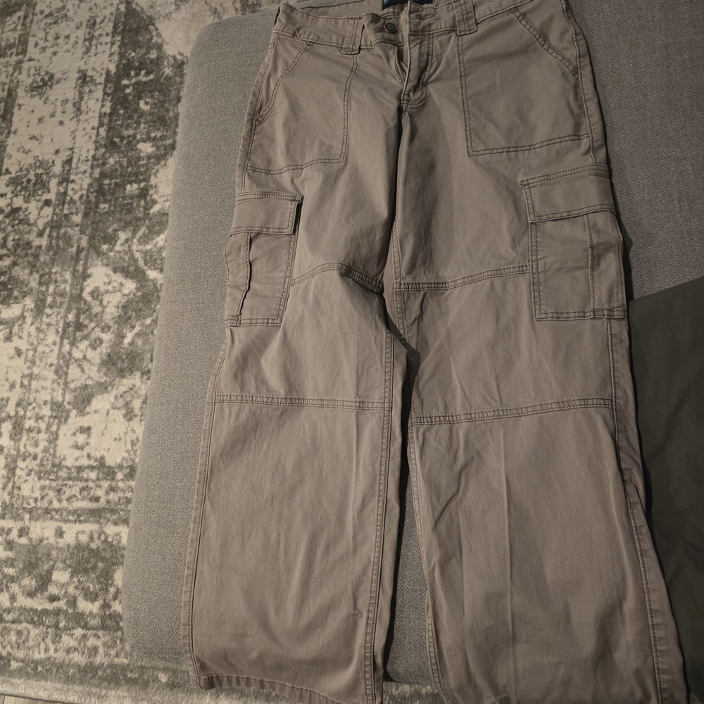Hollister Womens Tan Cargo Pants